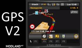 GPS SKIN v2 FOR ETS2