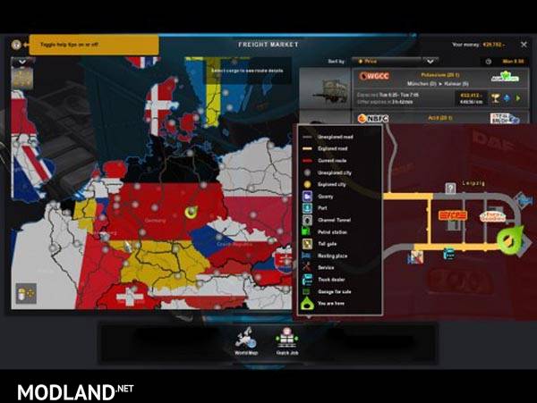 New design for Map