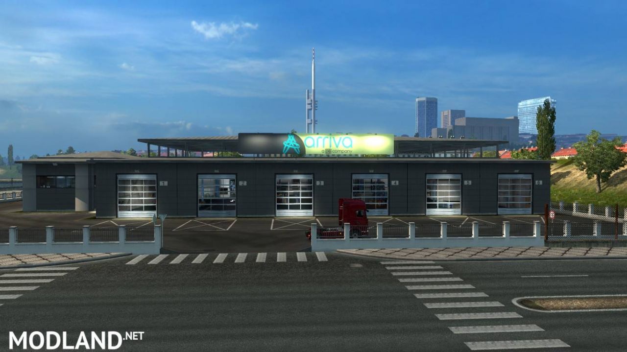 ARRIVA "NEW LOGO" GARAGE BOARD