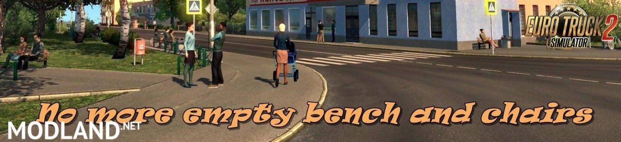 No more empty bench and chairs v 1.0 [1.31 – 1.32]