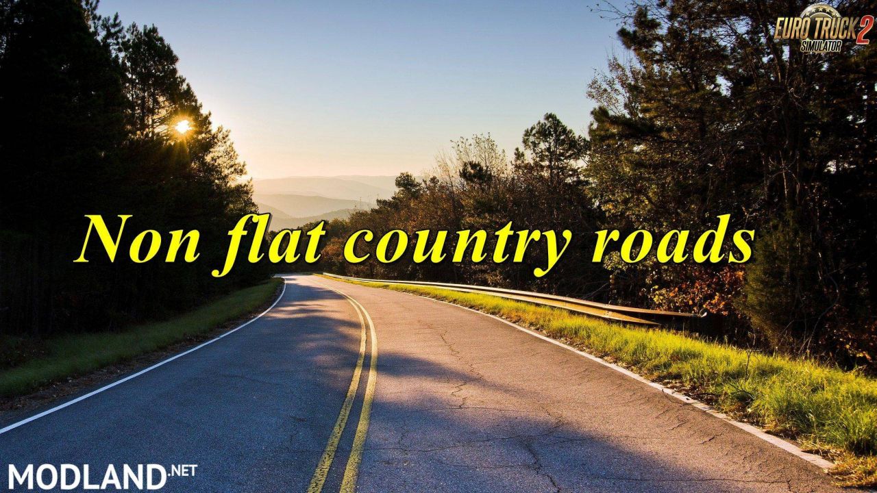 Non Flat Country Roads