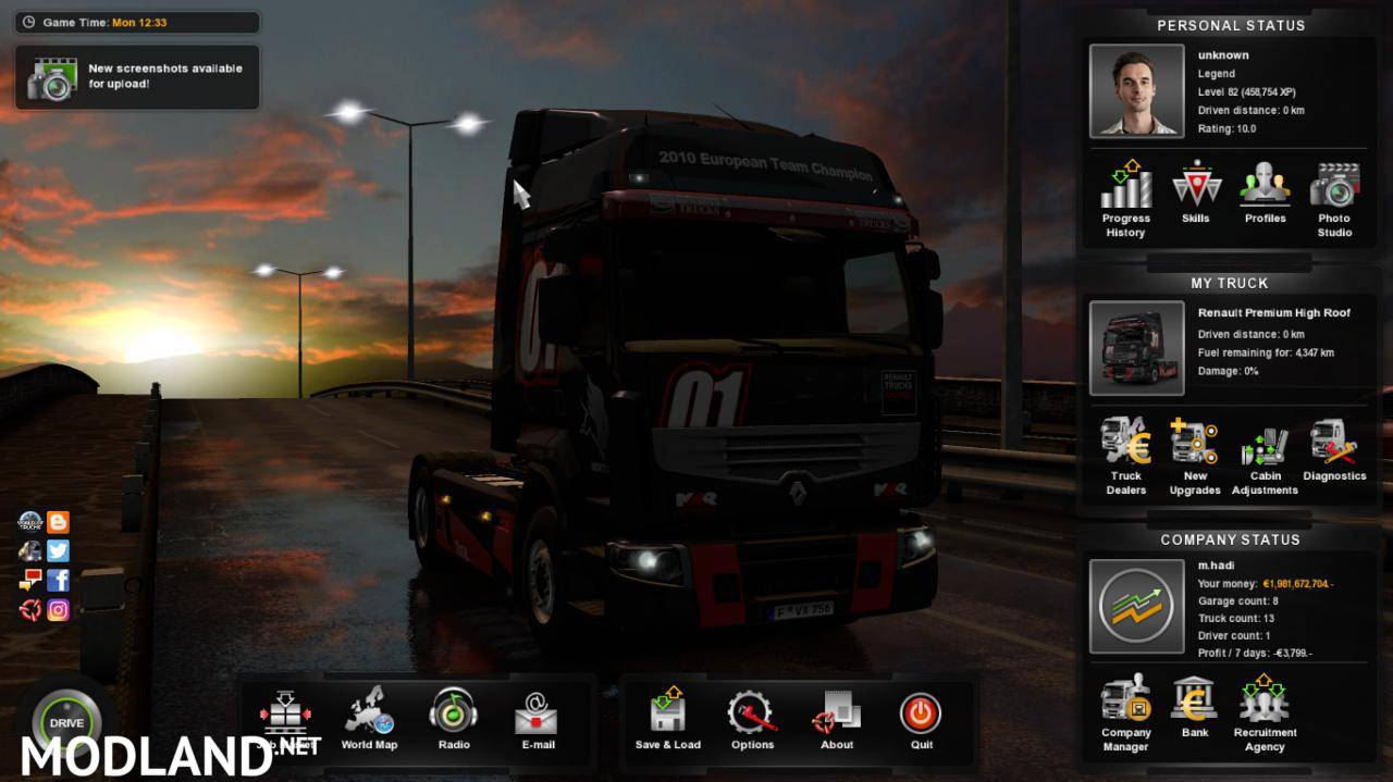 Profile(XP & Money)