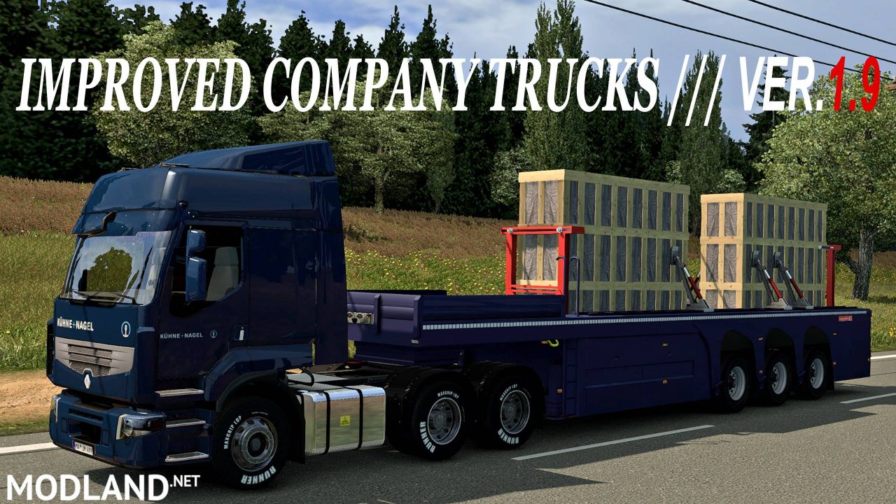 Improved company trucks 1.9
