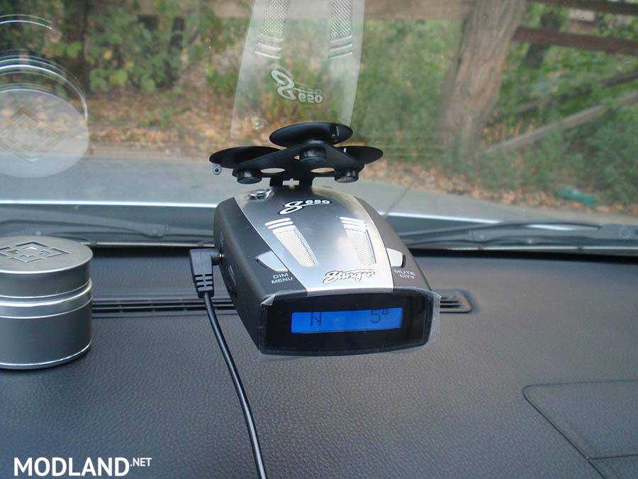 Radar detector for map RusMap