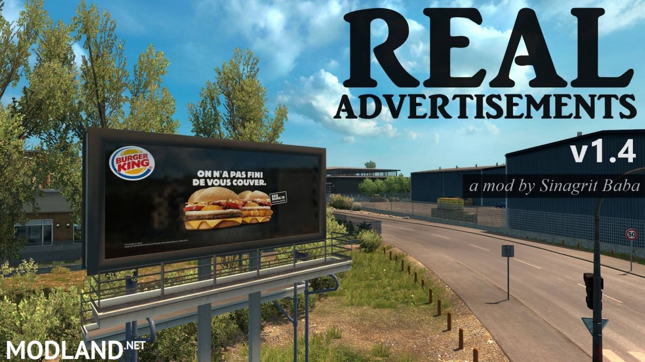 ETS 2 - Real Advertisements