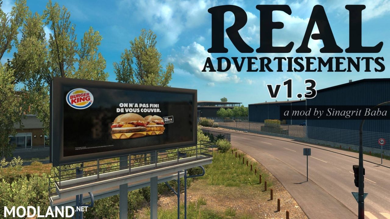 ETS 2 - Real Advertisements