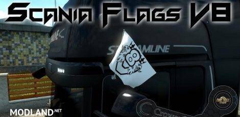 Scania V8 Original Flags