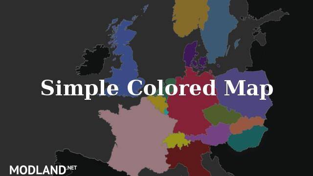 Simple Colored Map 1.28.x
