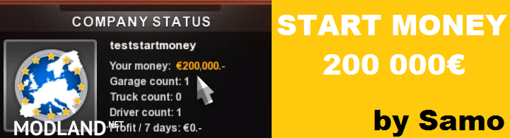 200 000 Start Money by Samo