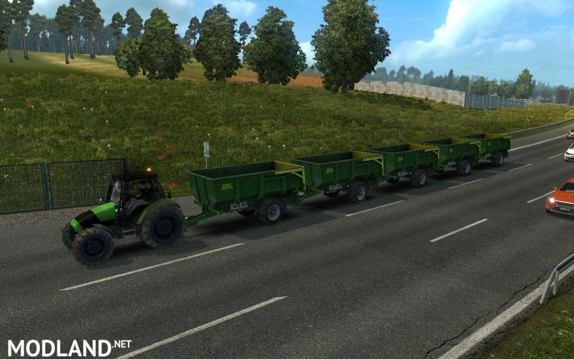 Traffic tractors ETS2 (1.27, 1.28)