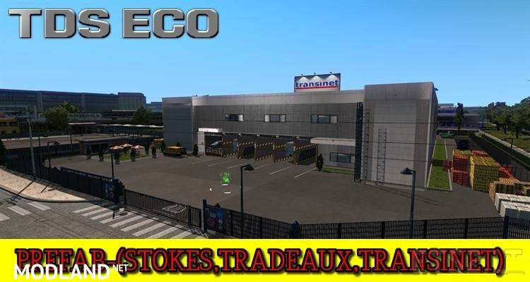 Prefab – Stokes, Tradeaux, Transinet (New fixed load unloading place created)