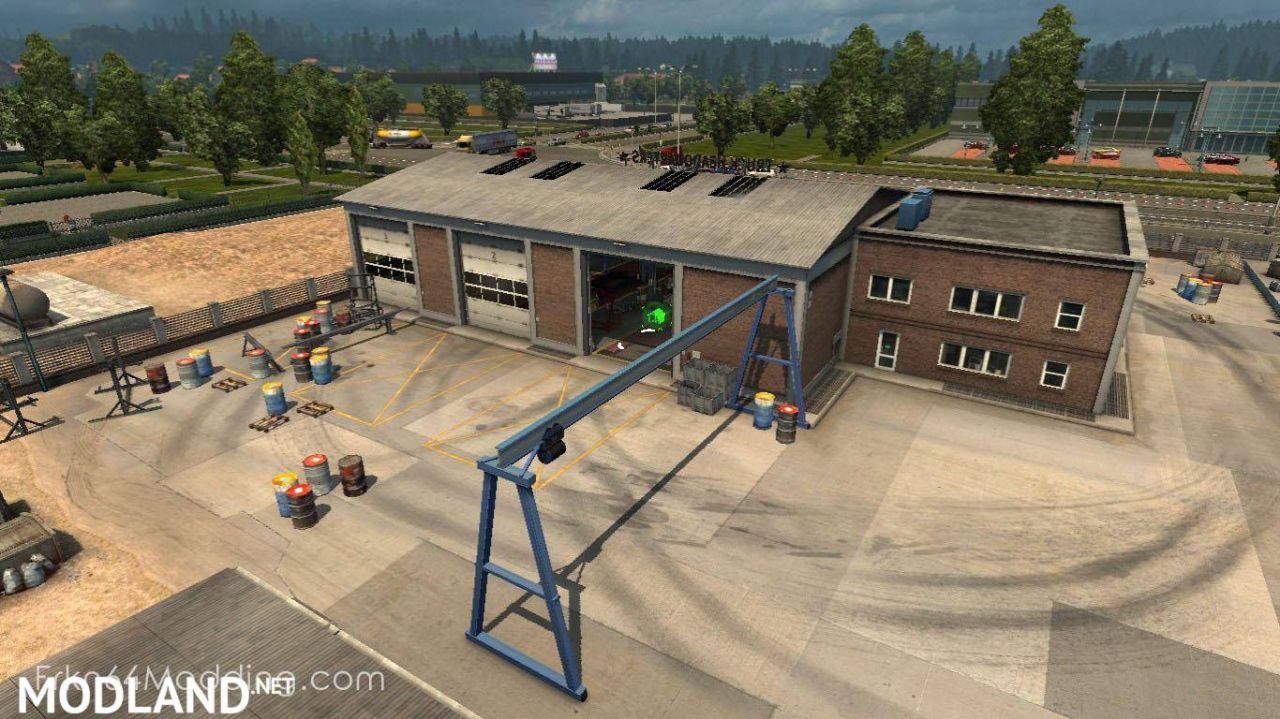 TRUCK HEADQUARTERS GARAGE