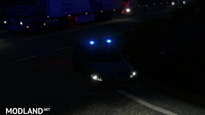True Blue Emergency Vehicle Beacons