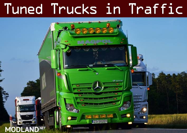 Tuned Truck Traffic Pack by Trafficmaniac