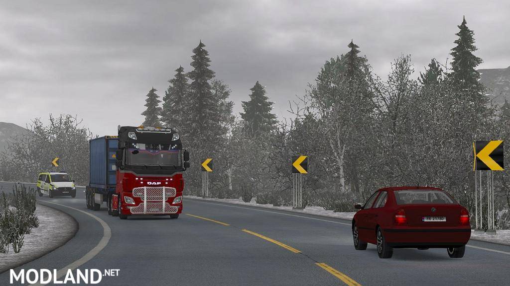 Winter Add-On for Realistic Graphics Mod