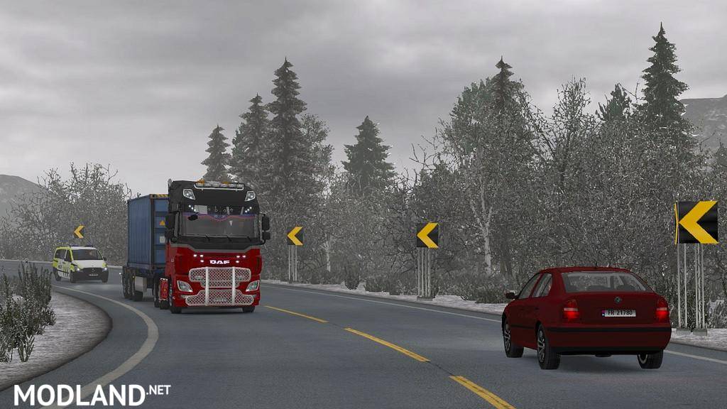 Winter Add On For Realistic Graphics Mod V 0 9 Ets 2