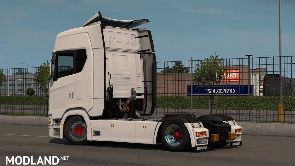 Low Deck Chassis Addon For Scania S R P Nextgen By Sogard V