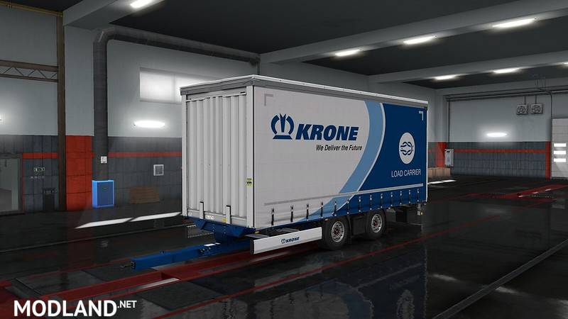 DLC Krone BDF addon for MAN TGX E6 BY MADSTER [1.35] - ETS 2