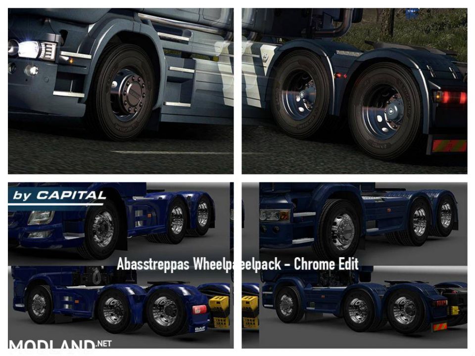 Abasstreppas Wheel Pack – Chrome Edit v 1.3 by Capital