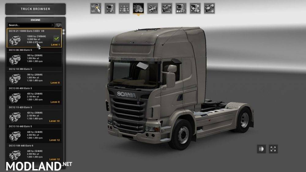 10000 HP for all Trucks