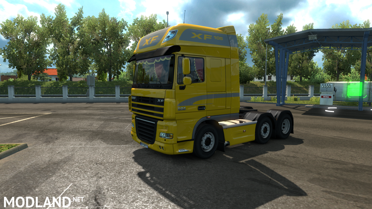 Animated side curtains for DAF 105 (1.38)