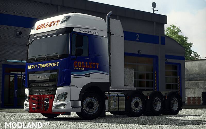 Heavy Haulage chassis addon for DAF E6 SCS [1.31]