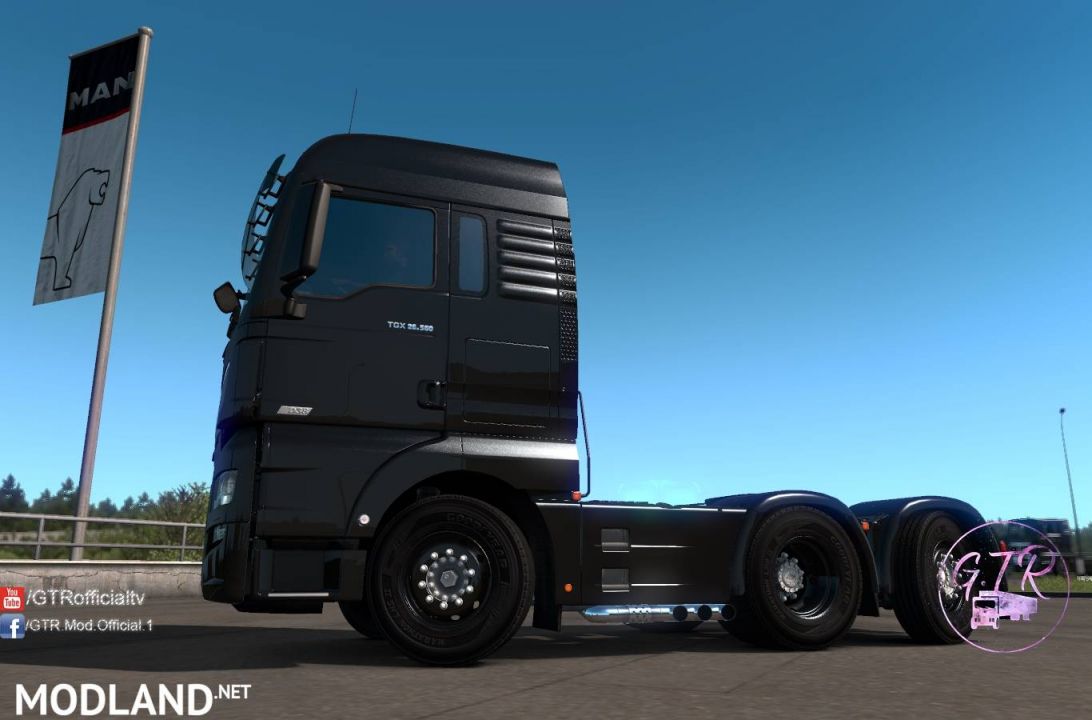 MAN TGX Euro 6 Modifications
