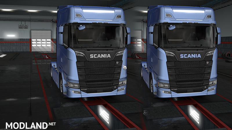 Old Scania Logo for Scania Next Gen S&R Chrome and Painted