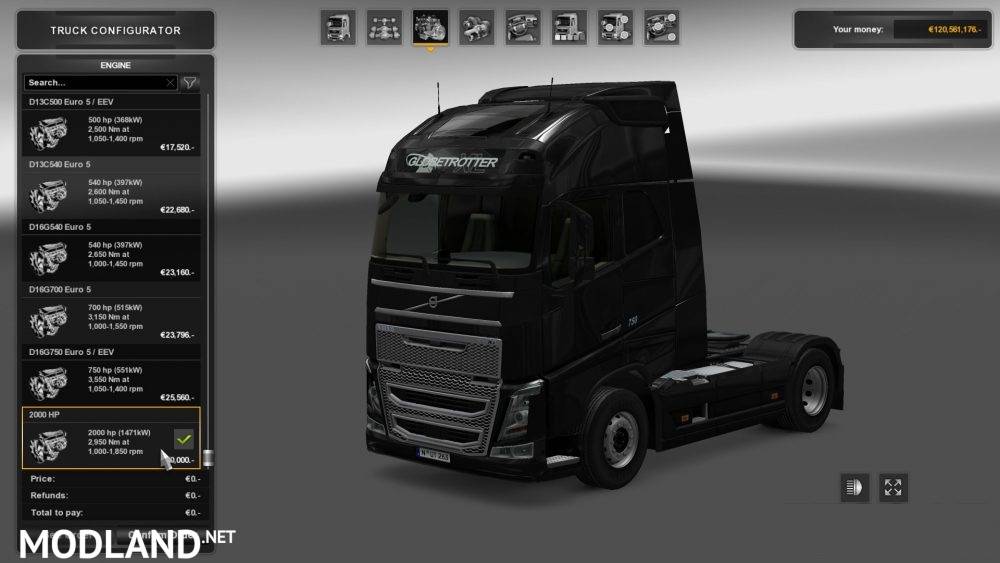 2000 HP Engine for all Trucks