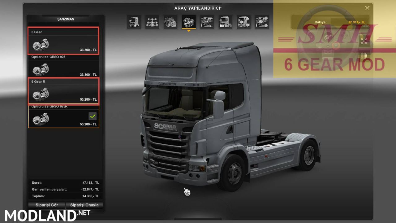 6 Gear Mod / 1.21.x