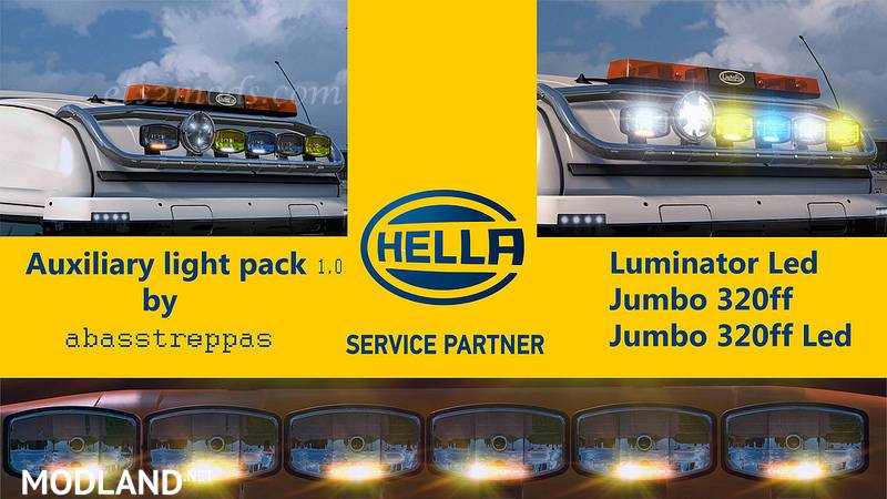 Hella Auxiliary Light Pack 1.0 UPDATED