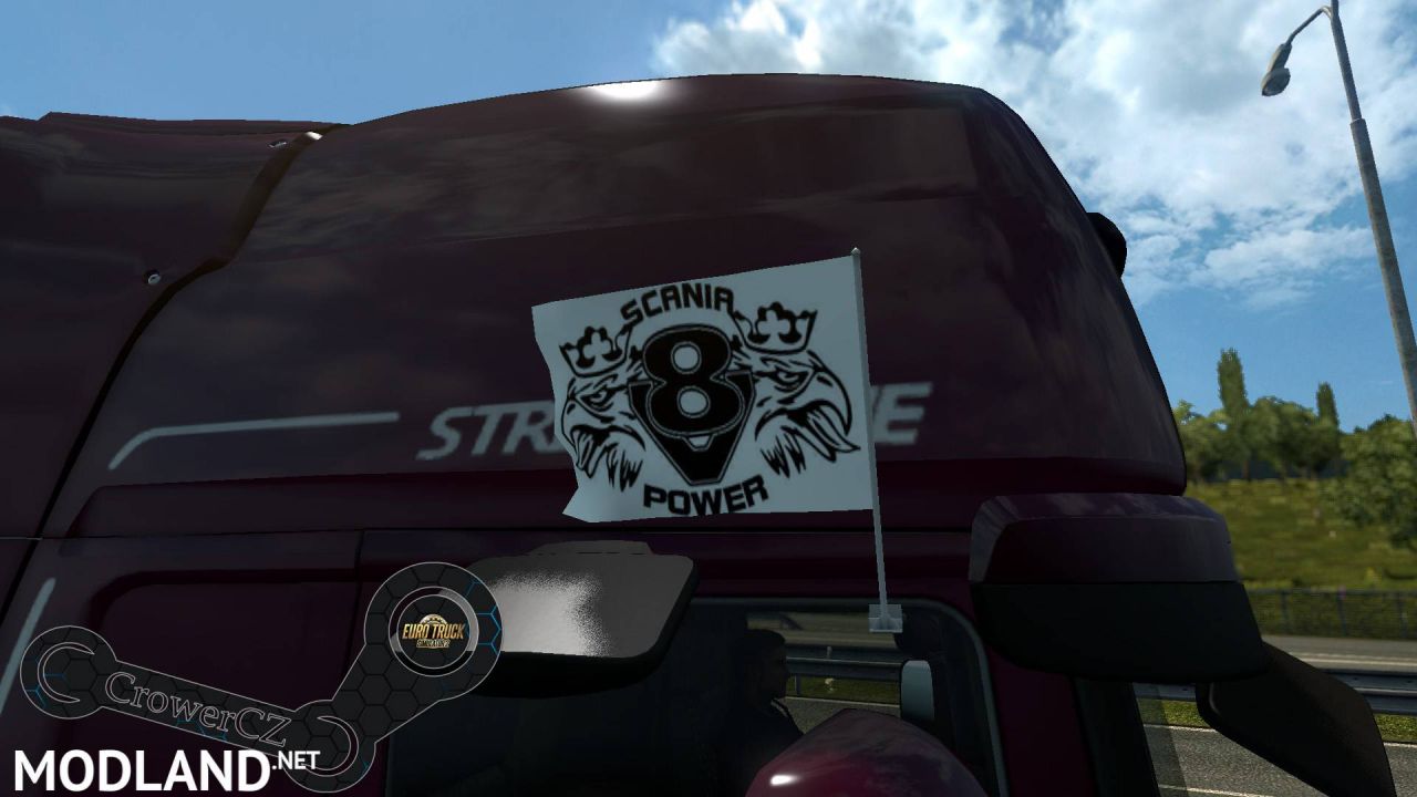 Scania V8 Power Flags