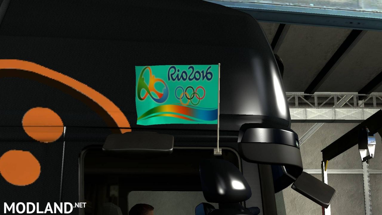 RIO 2016 FLAGS
