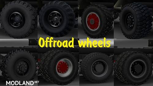The collection of off-road wheels