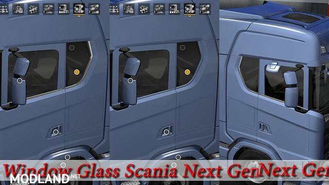 Window glass Scania Next Gen R and S