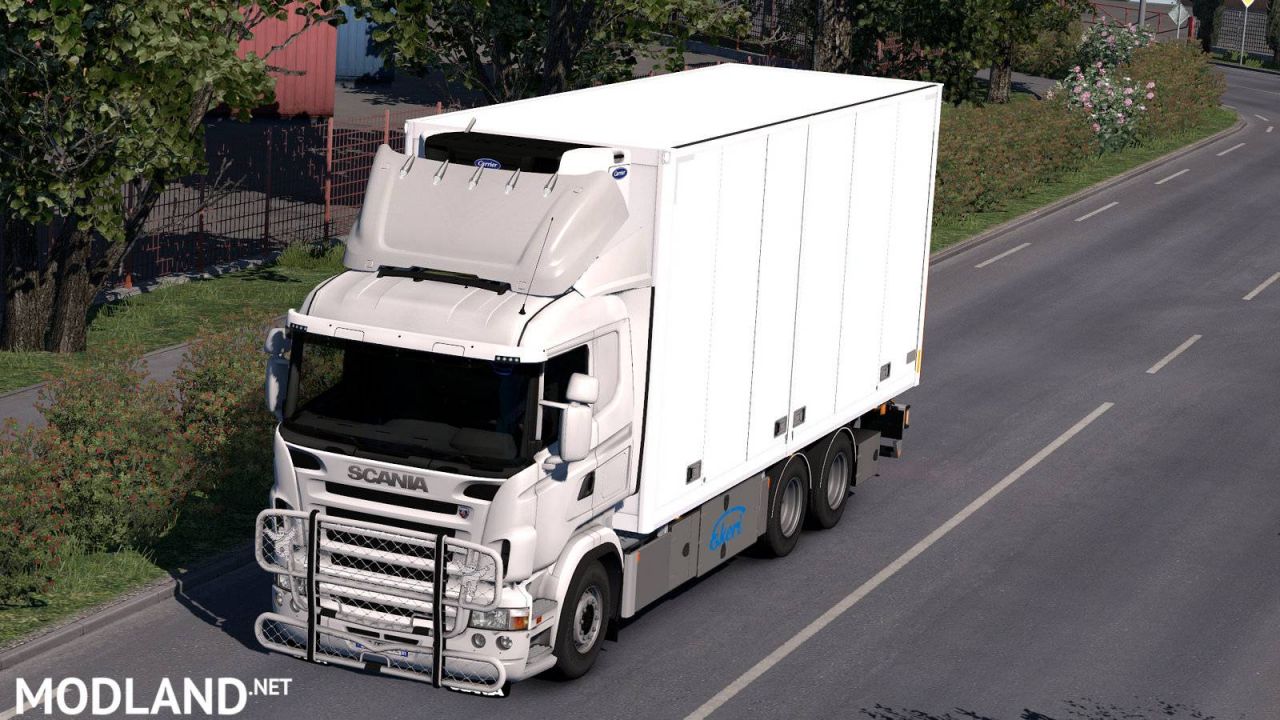 Kraker/NTM/Ekeri Tandem addon for RJL Scania rs&r4