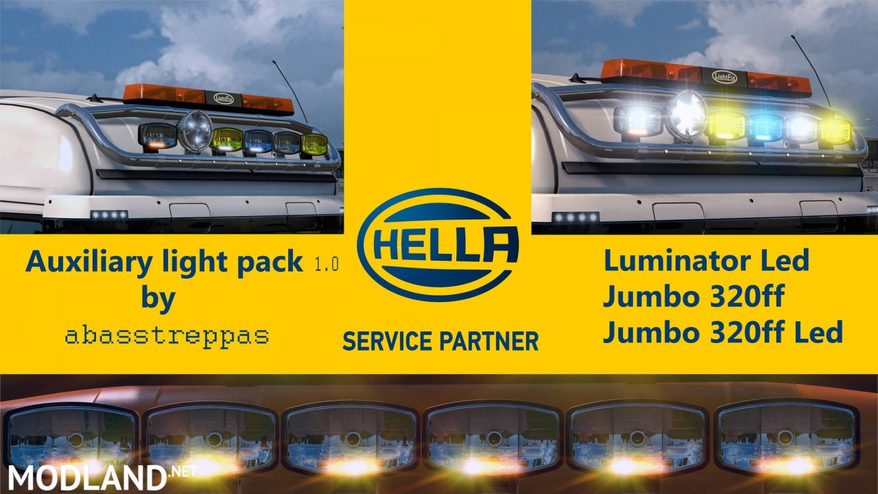 Hella Auxiliary light pack 1.0 UPDATED