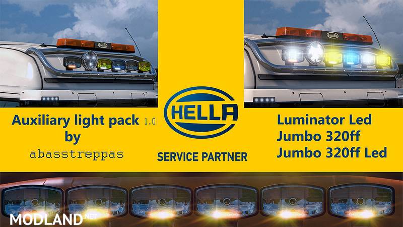 Hella Auxiliary Light Pack 1.0