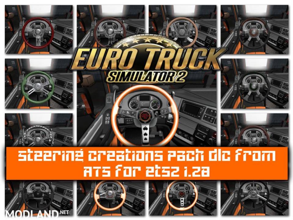 Steering Creations Pack from ATS for ets2 1.28