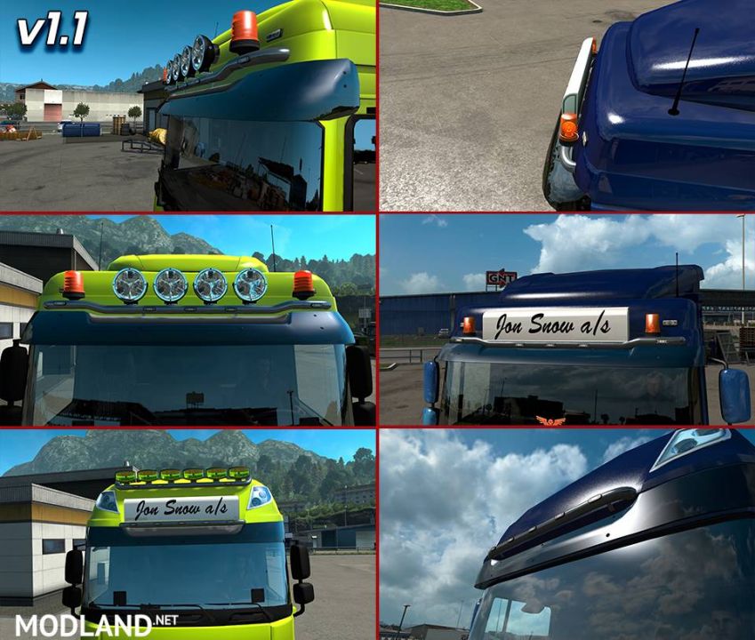 [1.30] Kelsa Lightbars for DAF XF 105 & 106