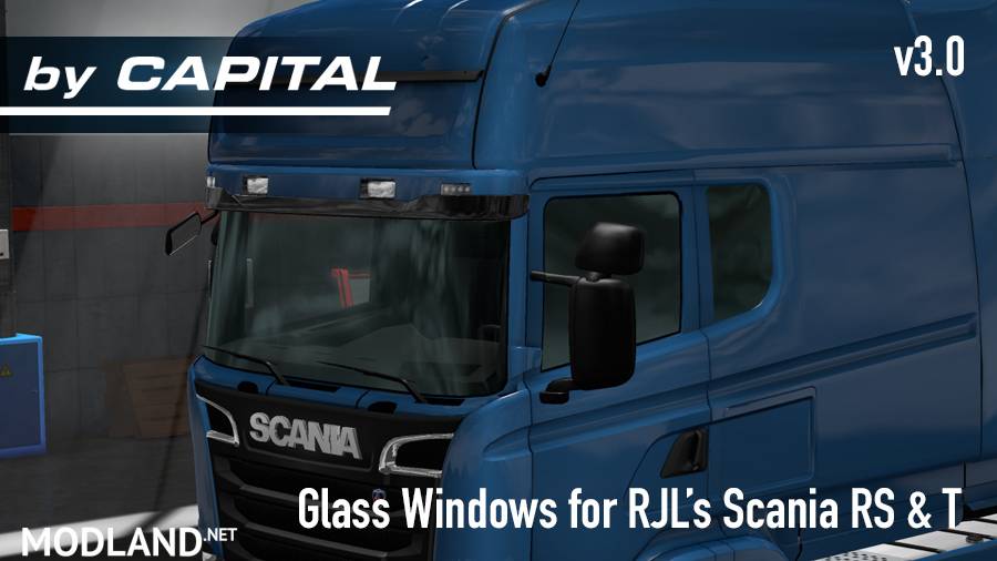 Scania RJL Side windows – ByCapital