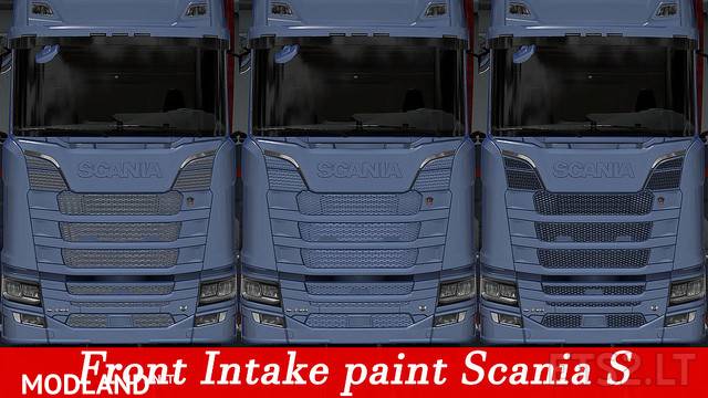 Front intake paint Scania Next Gen