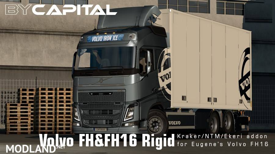 Kraker/NTM/VAK/Ekeri Addon for Eugeneâ€™s Volvo FH&FH16 2012 v 1.3 â€“ ByCapital
