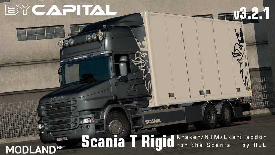 Rigid chassis for RJL Scania T & T4 (Kraker/NTM/VAK/Ekeri) – ByCapital