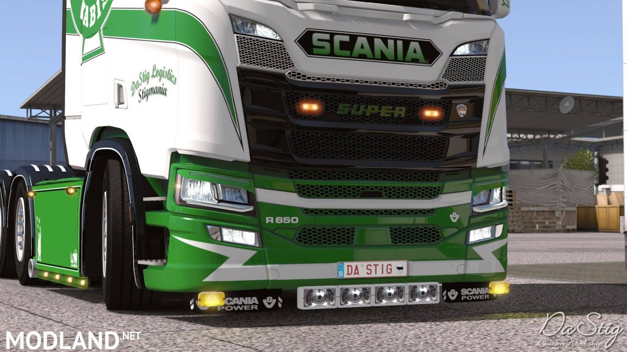 Painted Engine Badges for Scania Next Gen