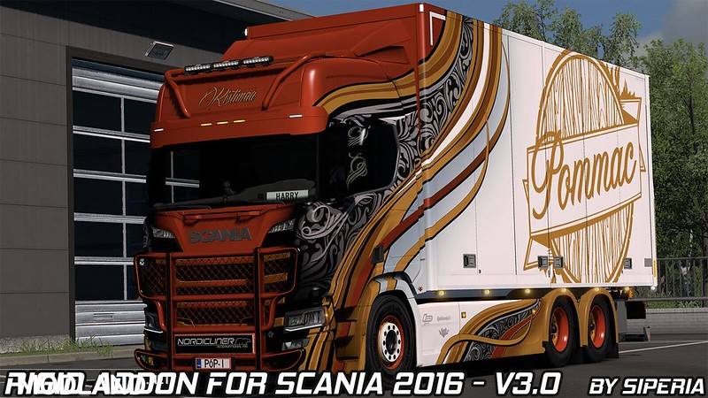 Tandem addon for Next Gen Scania by Siperia v3.0 (upd 06.06.19) 1.35