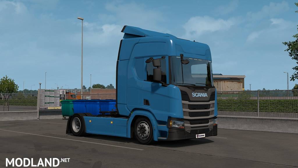 Low deck chassis addon for Eugene Scania NG by Sogard3 v1.3 [1.35+]