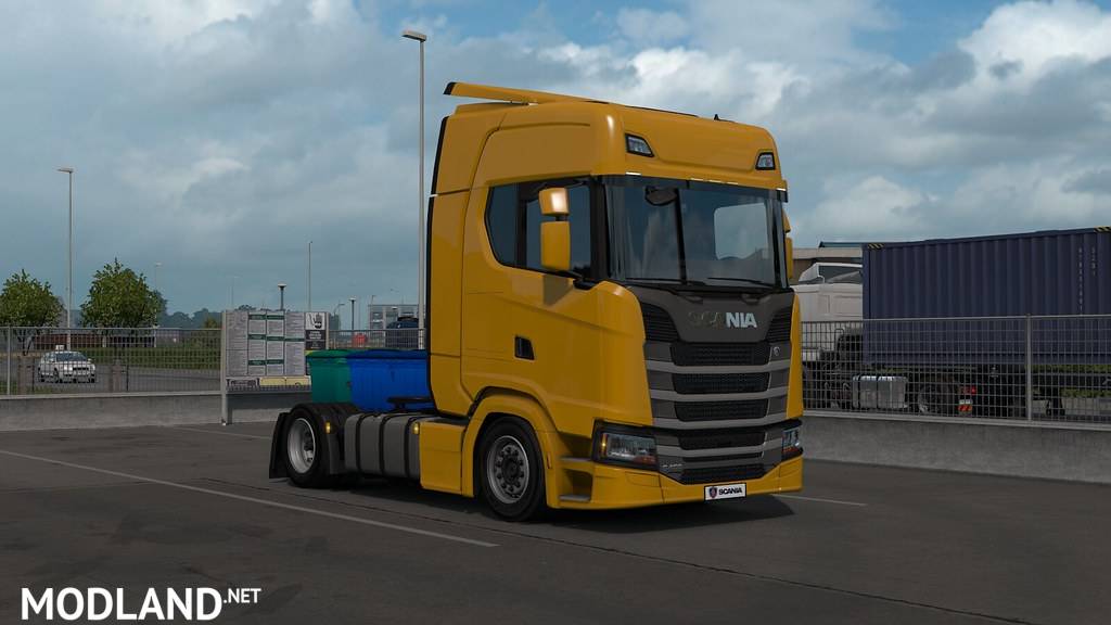 Low deck chassis addon for Eugene Scania NG by Sogard3 v 1.0 [1.35]
