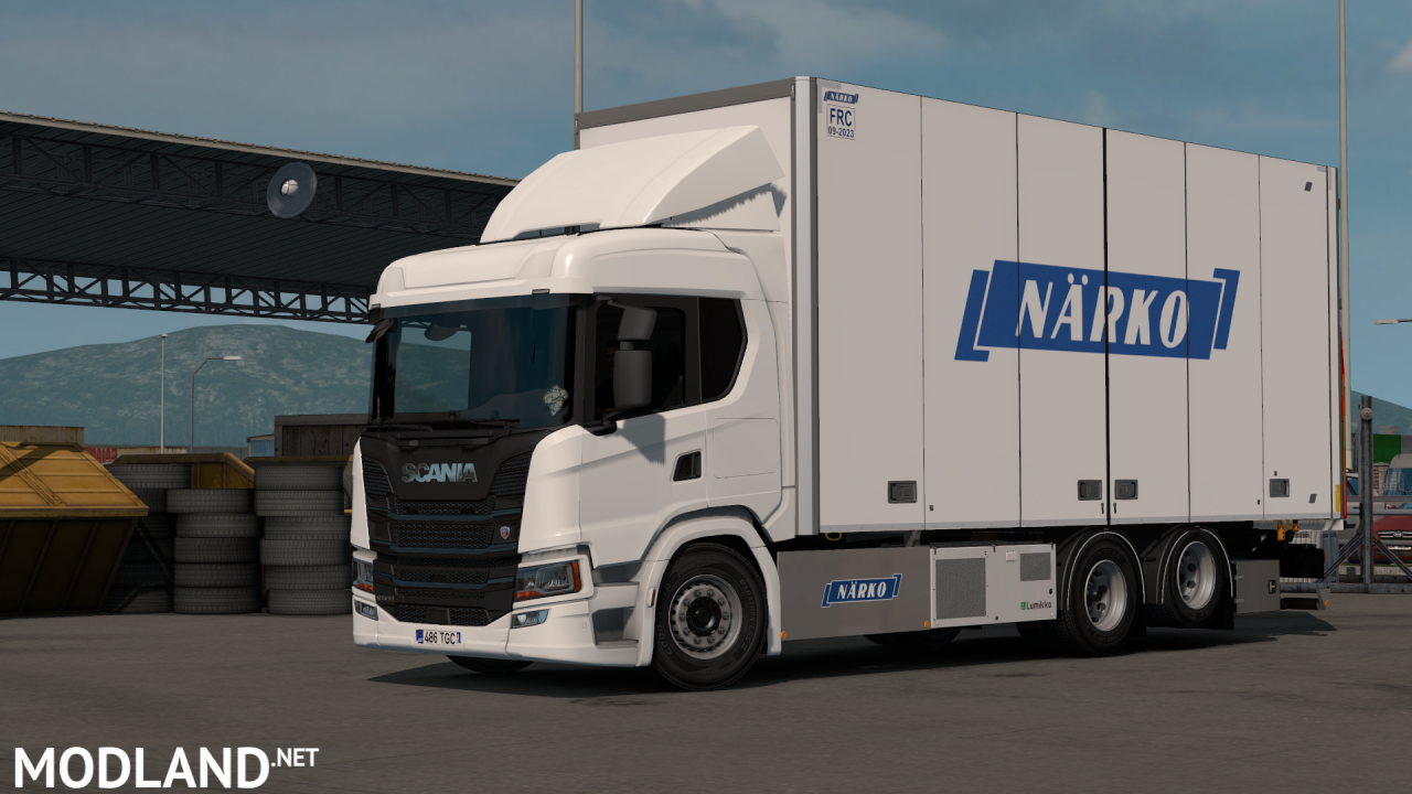 Rigid Chassis Addon for Eugene's Scania NG by Kast v 1.1 1.35+