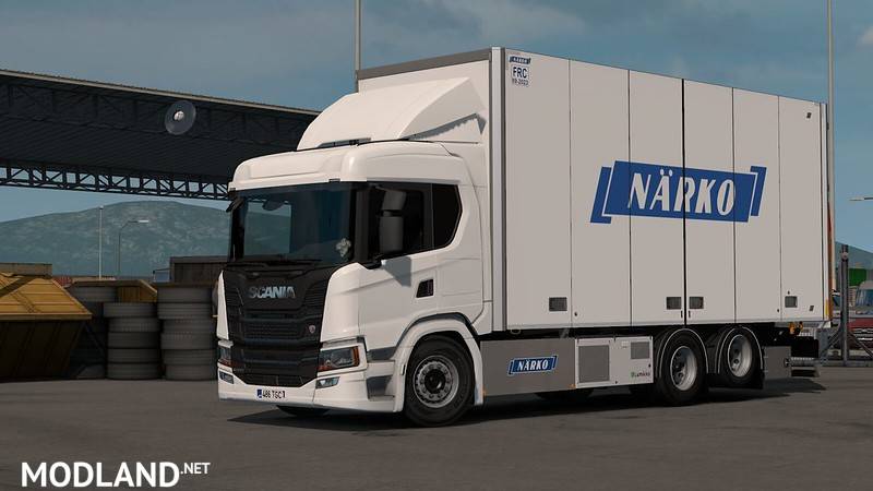 Rigid Chassis Addon for Eugene's Scania NG by Kast